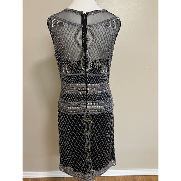 Lara beaded little black dress 33575. Size 10. - Picture 3 of 10